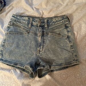 American Eagle Outfitters Light Blue Jean Shorts